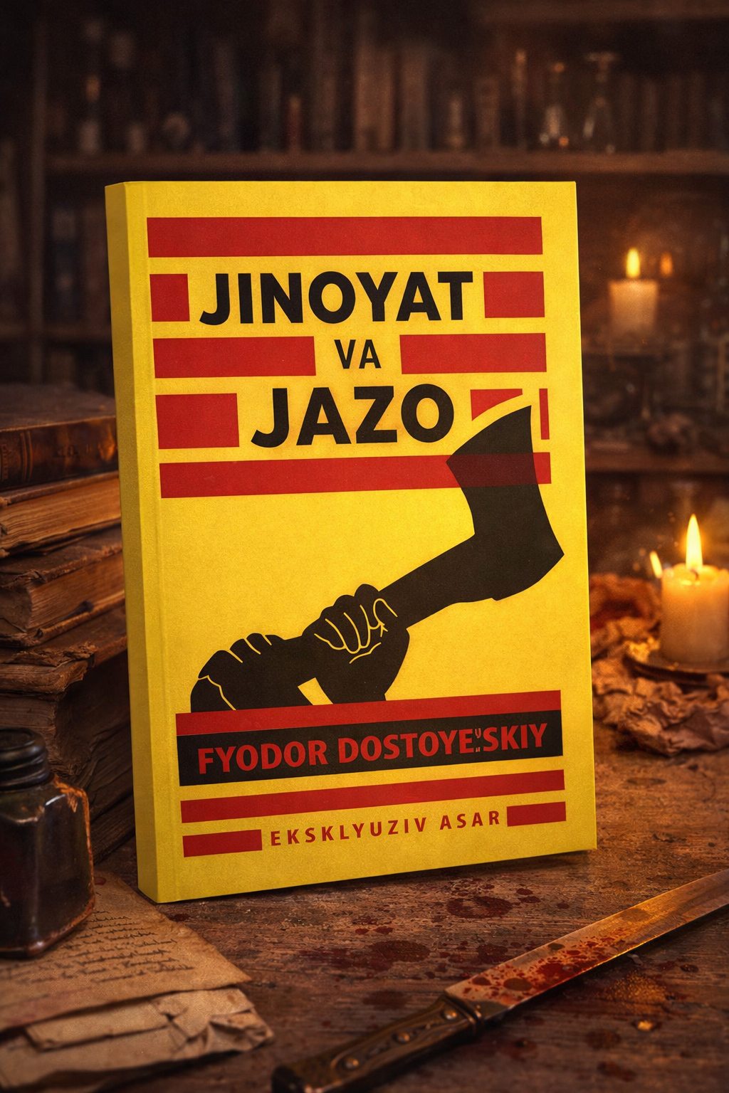 Фёдор Достоевский «Jinoyat va jazo» — философский роман о вине, совести и нравственном выборе