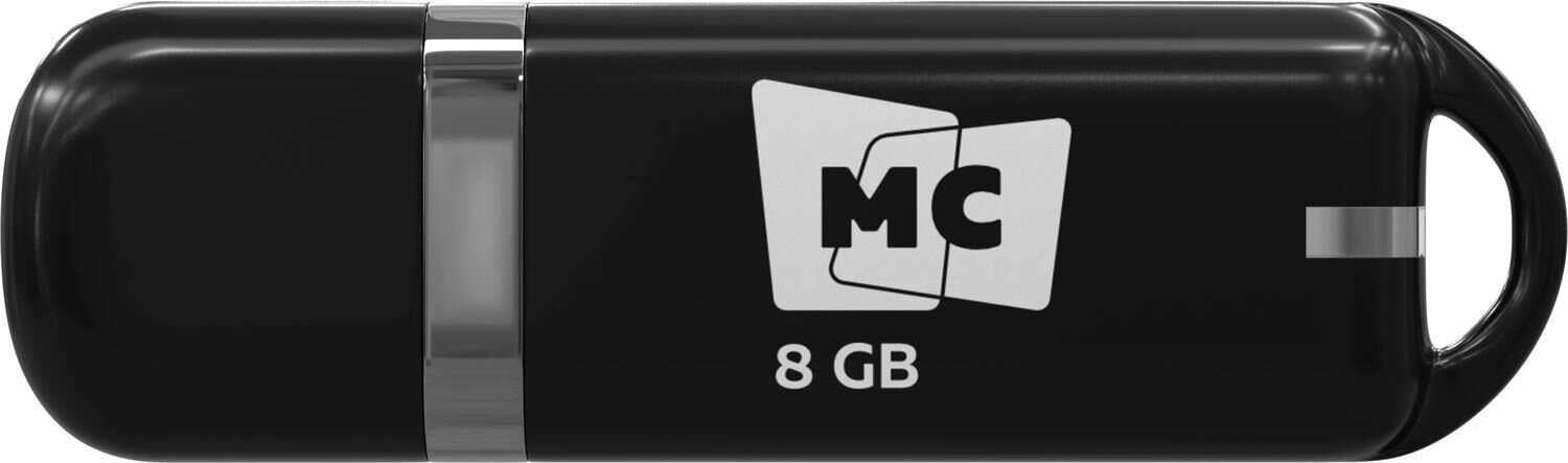 Флешка USB флеш карта USB 8GB 2.0 МФБ8 Black