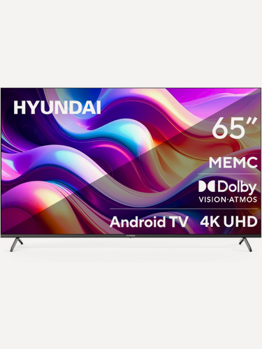 Изображение товара Телевизор Hyundai H-LED65BU7009 65" LED, 4K Ultra HD, черный, смарт ТВ, Android TV