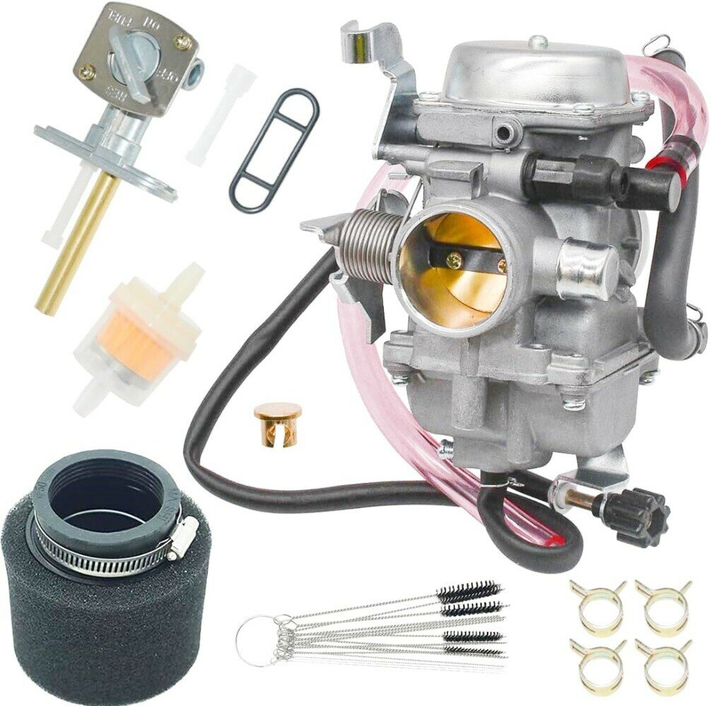 Карбюратор KLF300 32 мм 86-05 для мотоциклов Kawasaki KLX250 (94-96), 250R (94-96), 250S (06-14).