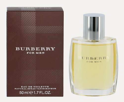 Изображение товара Туалетная вода мужская Burberry Classic for Men 50 мл — древесный фужерный свежий аромат с лавандой