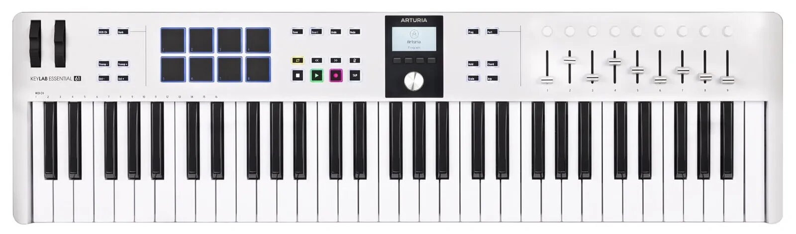 Миди-клавиатура Arturia KeyLab 61 mkIII White