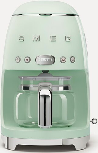 Изображение товара Капельная кофеварка Smeg DCF02PGEU, 10 порций, цвет пастельный зеленый