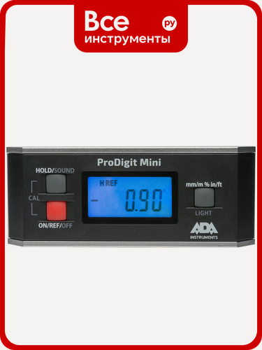 Изображение товара Электронный уровень ADA ProDigit Mini A00378 профессиональный, повышенной точности, батарейное питание, длительный срок