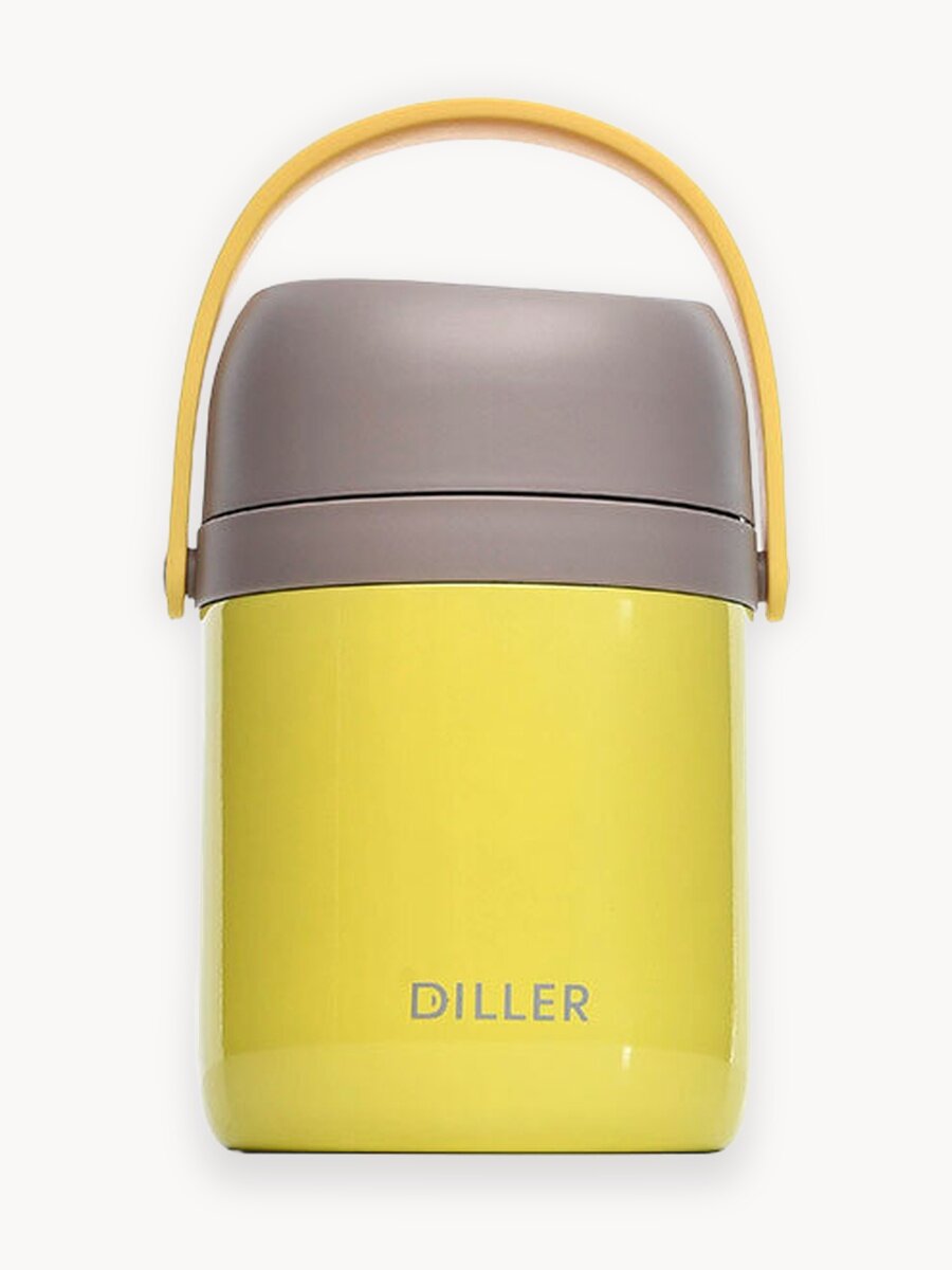 Термоконтейнер для еды 3 секции, 1,9 л Diller ()