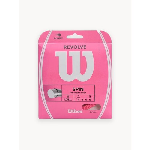 Теннисная струна Wilson Revolve Spin 2025 розовый