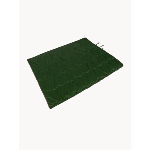 Спальный мешок туристический Аляска, спальник одеяло в палатку для туризма, похода и рыбалки, зеленый Ами Мебель