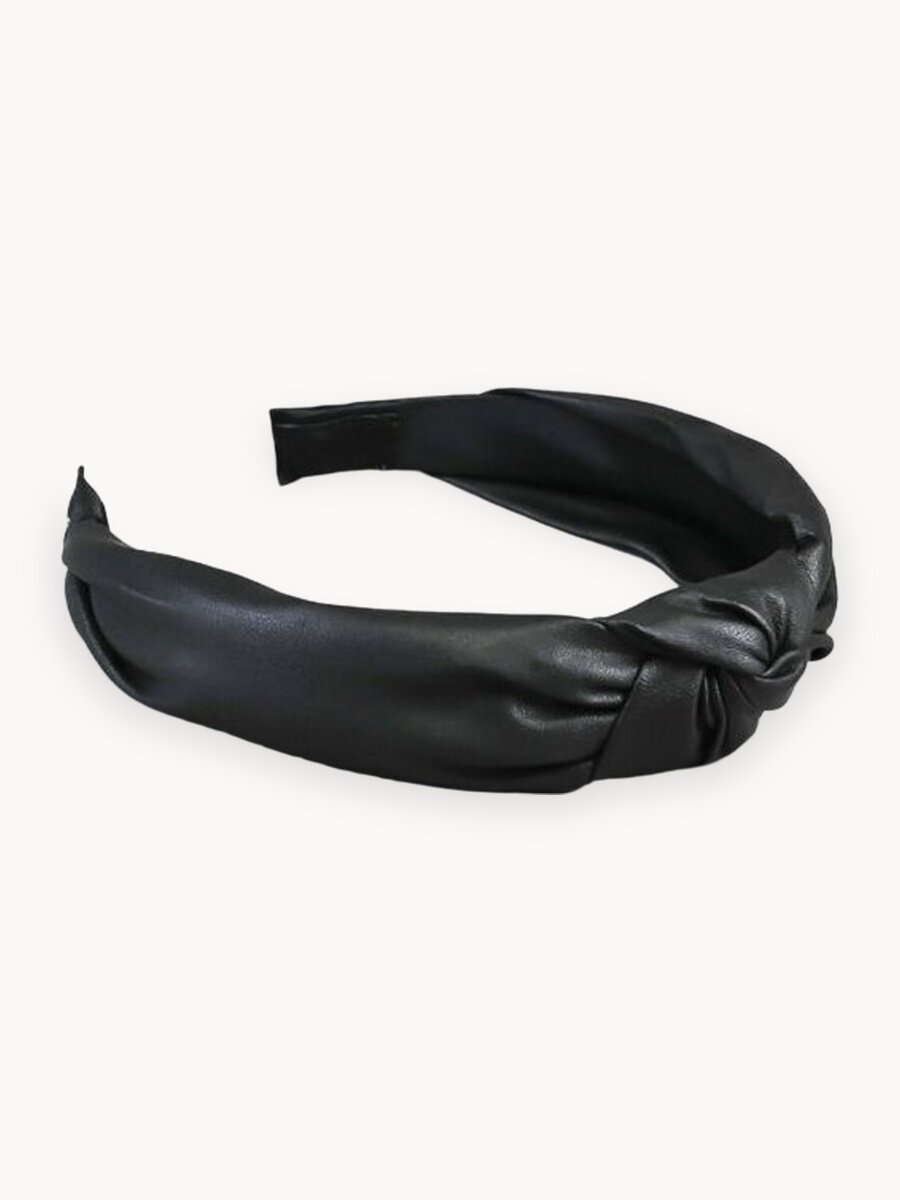 Ободок для волос (женский, детский, отличный подарок) из экокожи DoppiGroup