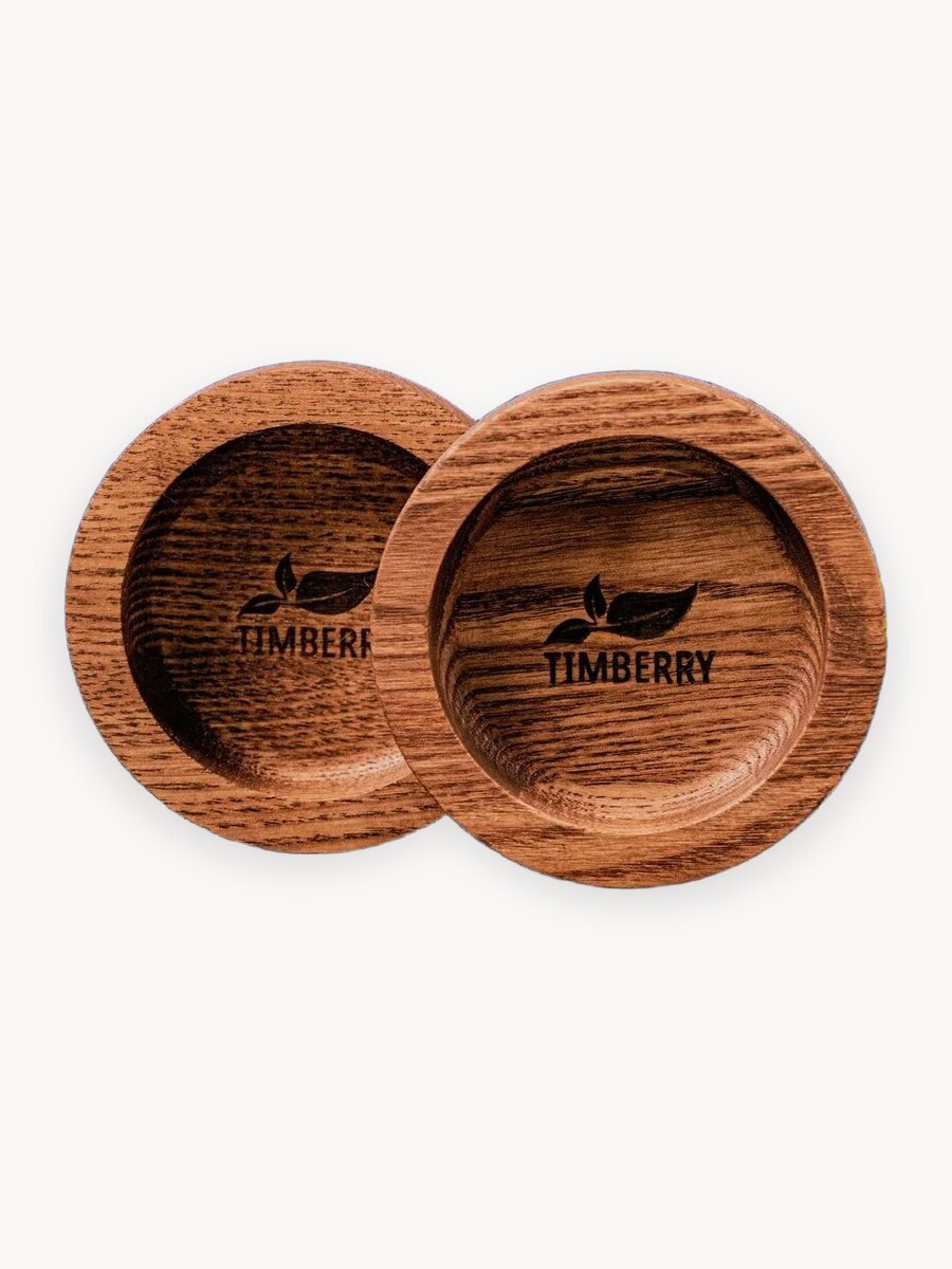 Набор соусников деревянных 30 мл (2 шт.) из натурального дуба