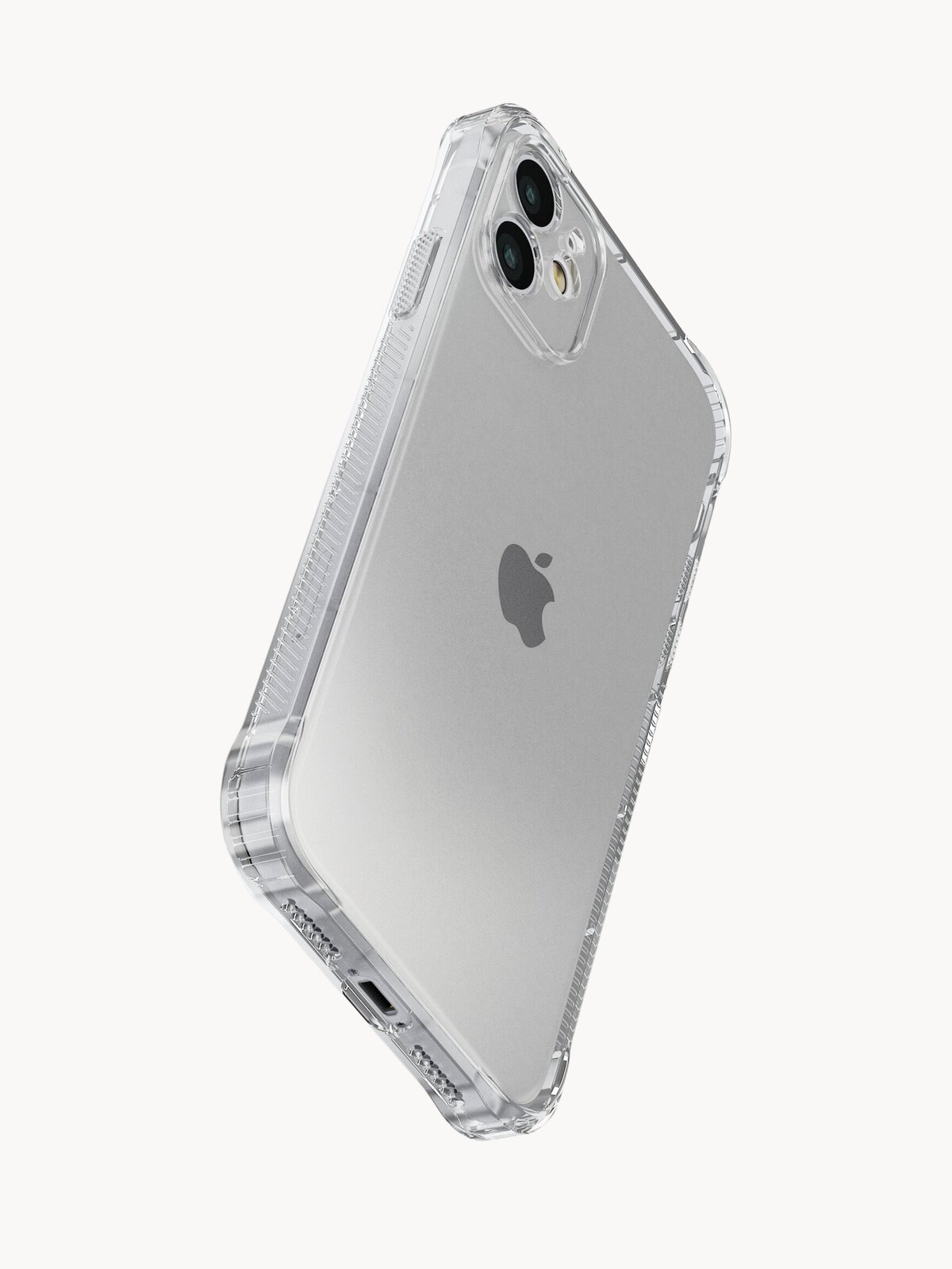 Противоударный чехол на Айфон 11/ iPhone 11 бампер с усиленными углами, прозрачный