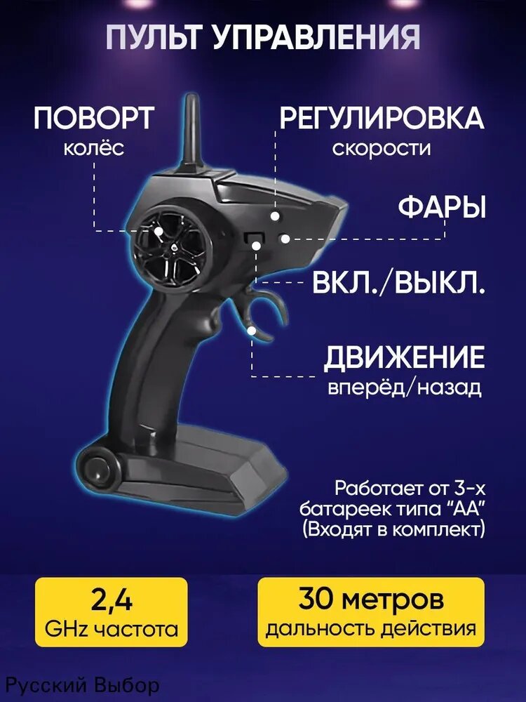 Машинка на радиоуправлении для дрифта, машинка на пульте управления, игрушки для мальчиков