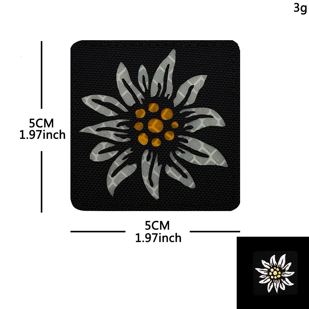 Тактические нарукавники Edelweiss со светоотражающими элементами Reflection 5X5CM