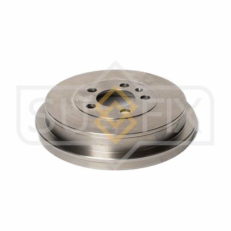 SUFIX Барабан тормозной задний для VW POLO Saloon (602, 604, 612, 614) 1.6 05.2010 - VW POLO Saloon (602, 604, 612, 614) 1.6 05.2015 -