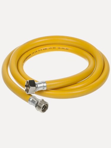 Изображение товара Подводка для газа ELKA 3/4 дюйма 1.2 метра, тип г-ш, ПВХ шланг для газовой плиты и оборудования