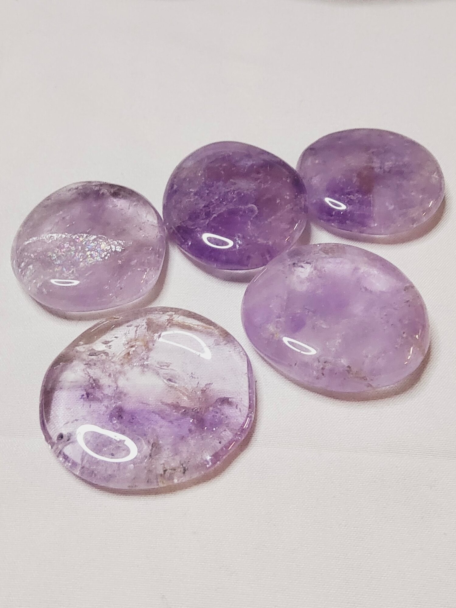 Антистресс натуральный камень Аметист прозрачный 2 сорт 10-20 гр