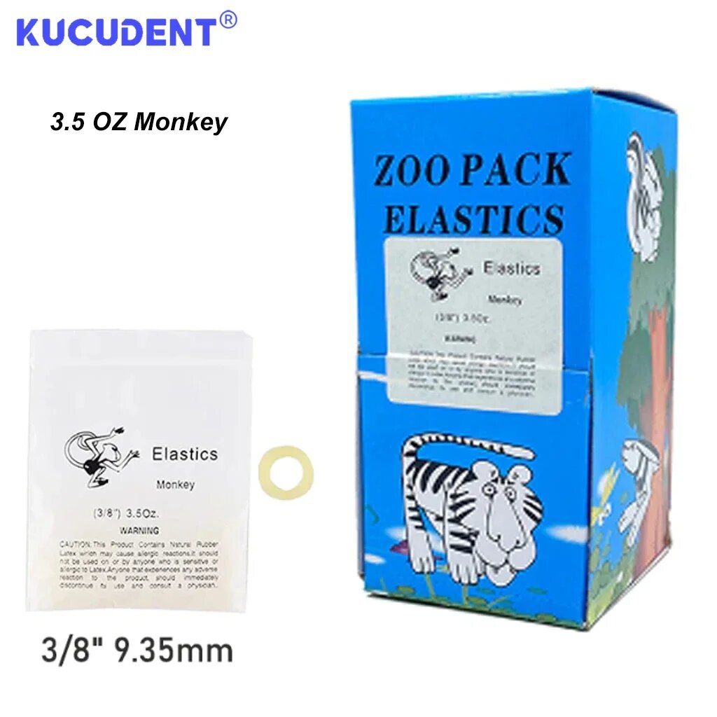 Стоматологические резинки 3.5OZ Monkey