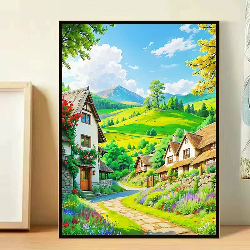 Деревянная головоломка 300 деталей, белый, 28x40 см, без рамки - Простое снятие стресса для женщин
