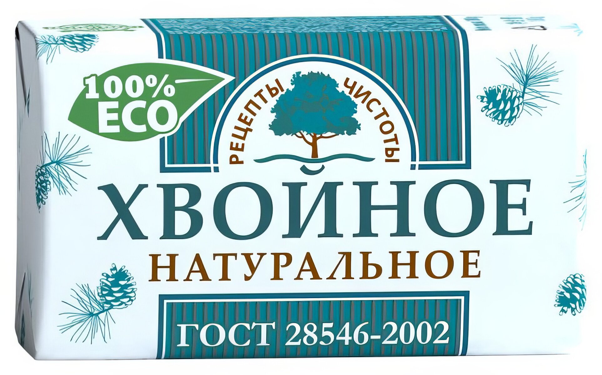Мыло рецепты чистоты Хвойное 180г