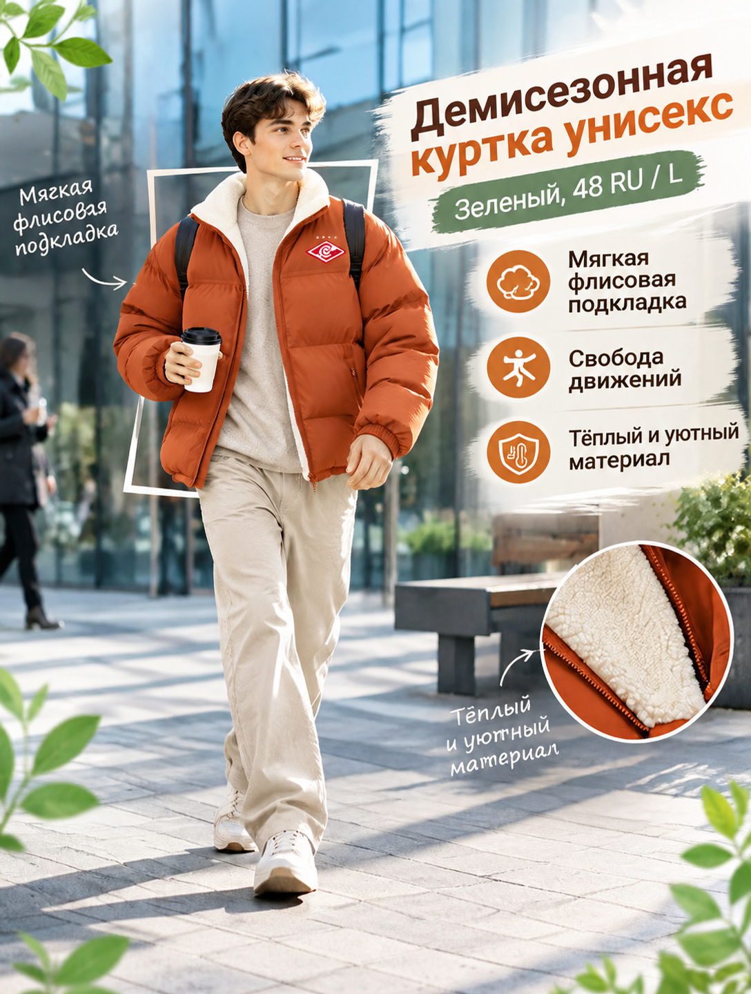 Куртка спортивная СПАРТАК