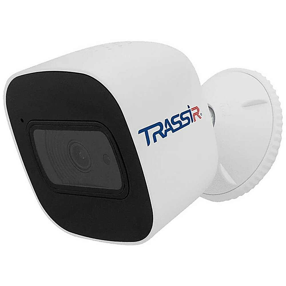 IP-камера TRASSIR TR-W2B5 v2 2.8 — уличная цилиндрическая, 2 Мп, Wi-Fi, WDR 105 дБ, микрофон и динамик