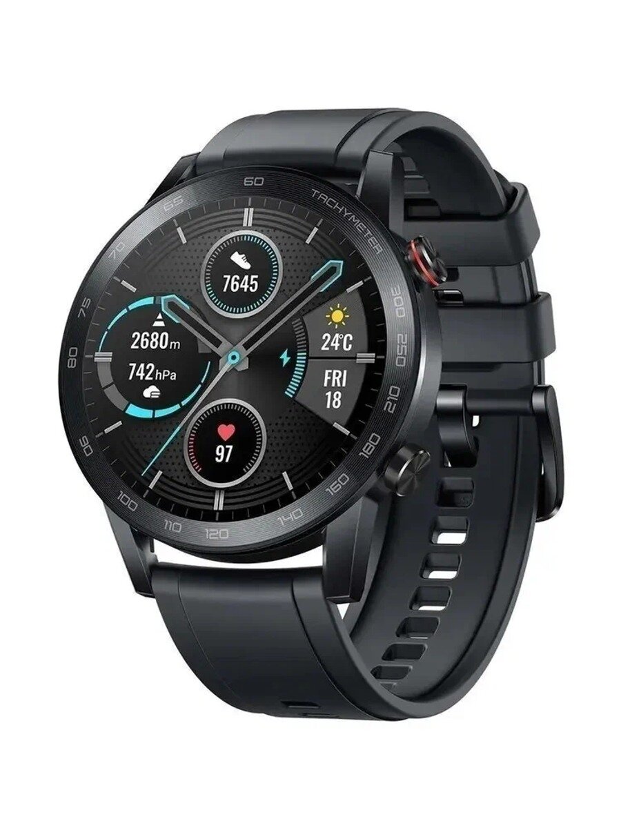 Смарт-часы, 46mm, чёрный Красивый цвет Y467, Совместимые платформы Android, iOS