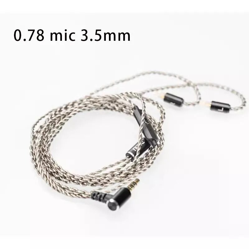 Dunu MIC1 Однократный проволочный микрофон с серебристым покрытием из меди 0,78 x 3,5 мм