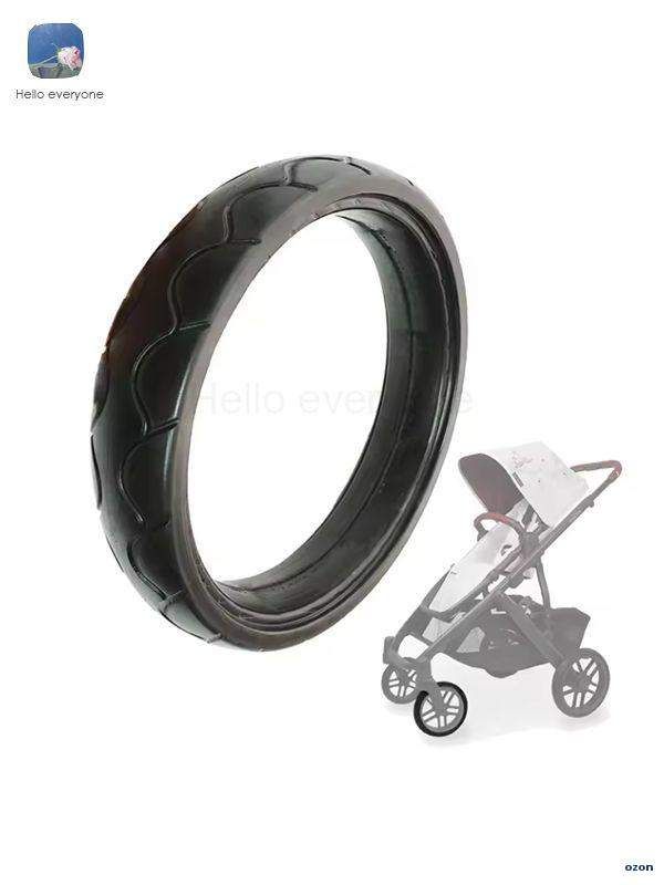 1 шт Передняя шина для коляски серии Uppababy Vista бескамерная шина из PU, наружная покрышка для замены аксессуаров детской коляски