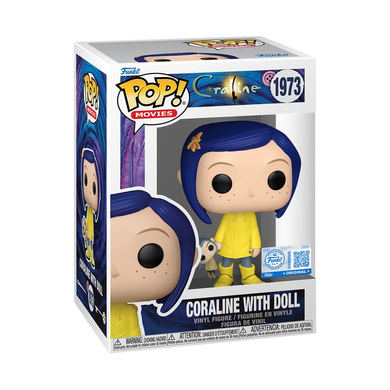 POP! Фигурка из винила Movies 1973 Coraline with doll 11cm--NS930
