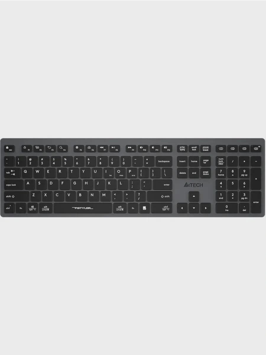 Клавиатура беспроводная A4Tech FBX50C GREY