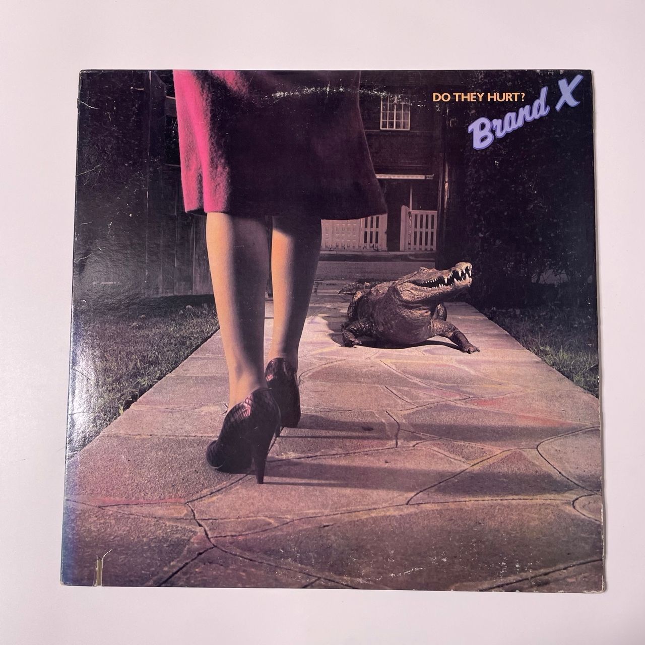 Винтажная виниловая пластинка LP Brand X Do They Hurt (США 1980)