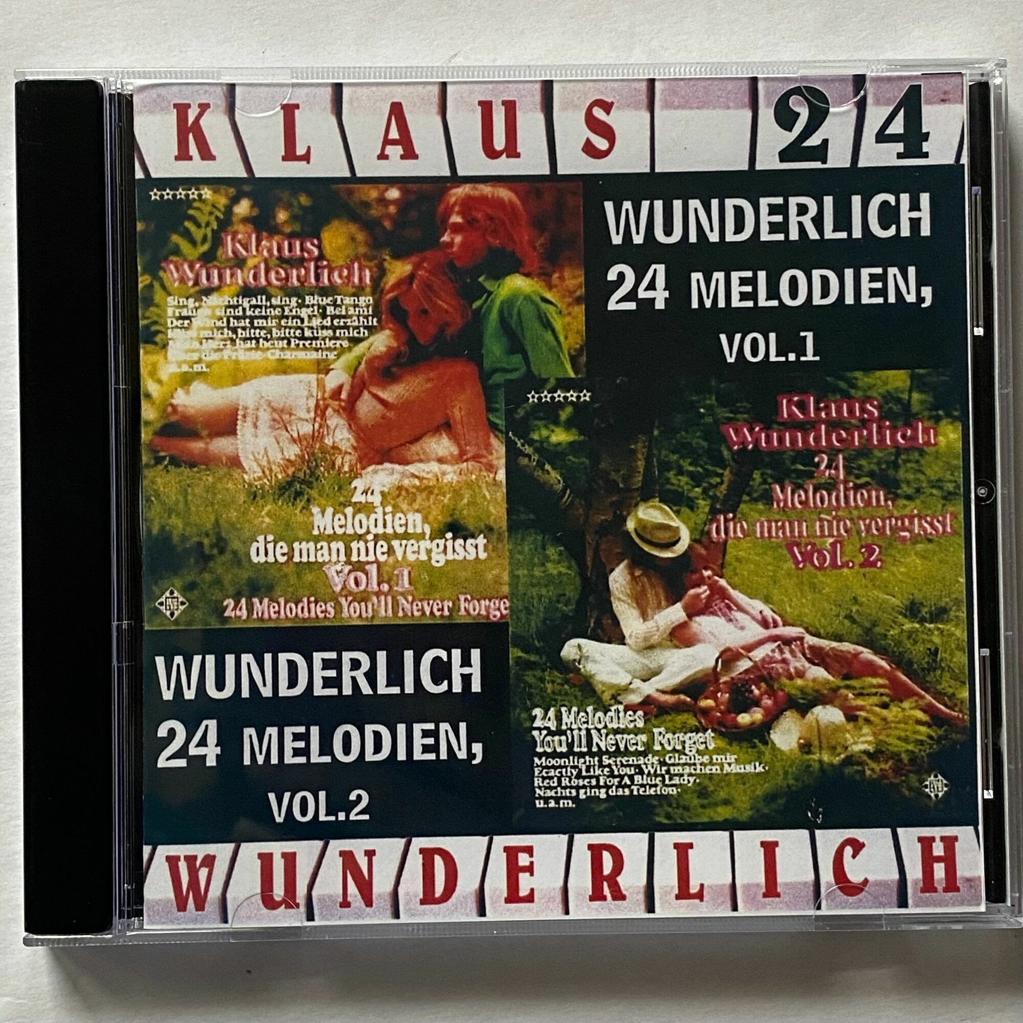 Компакт-диск(CD). Klaus Wunderlich 24 Melodien, die man nie vergisst.