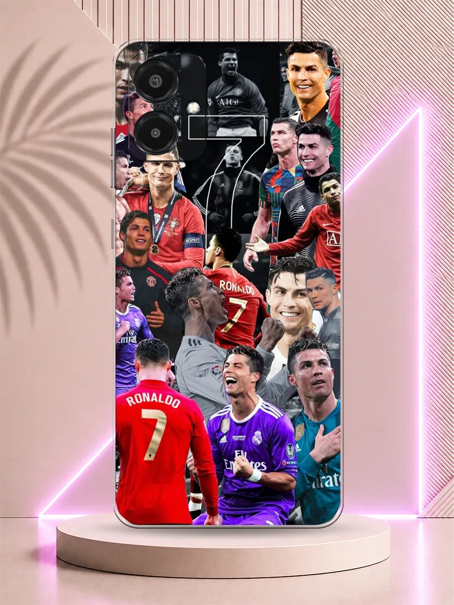 Чехол на Samsung A06 Роналдо
