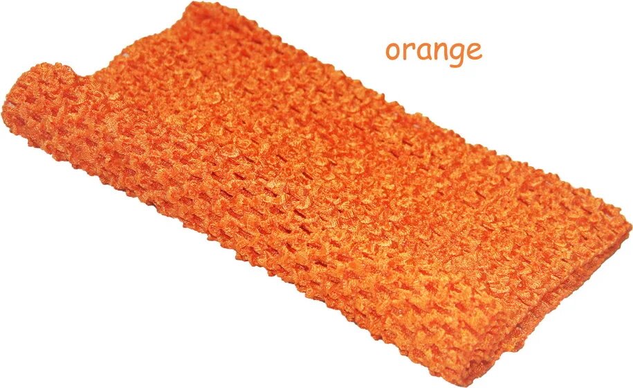 Многоцветный вязаный крючком топ для кукол Оранжевый, orange