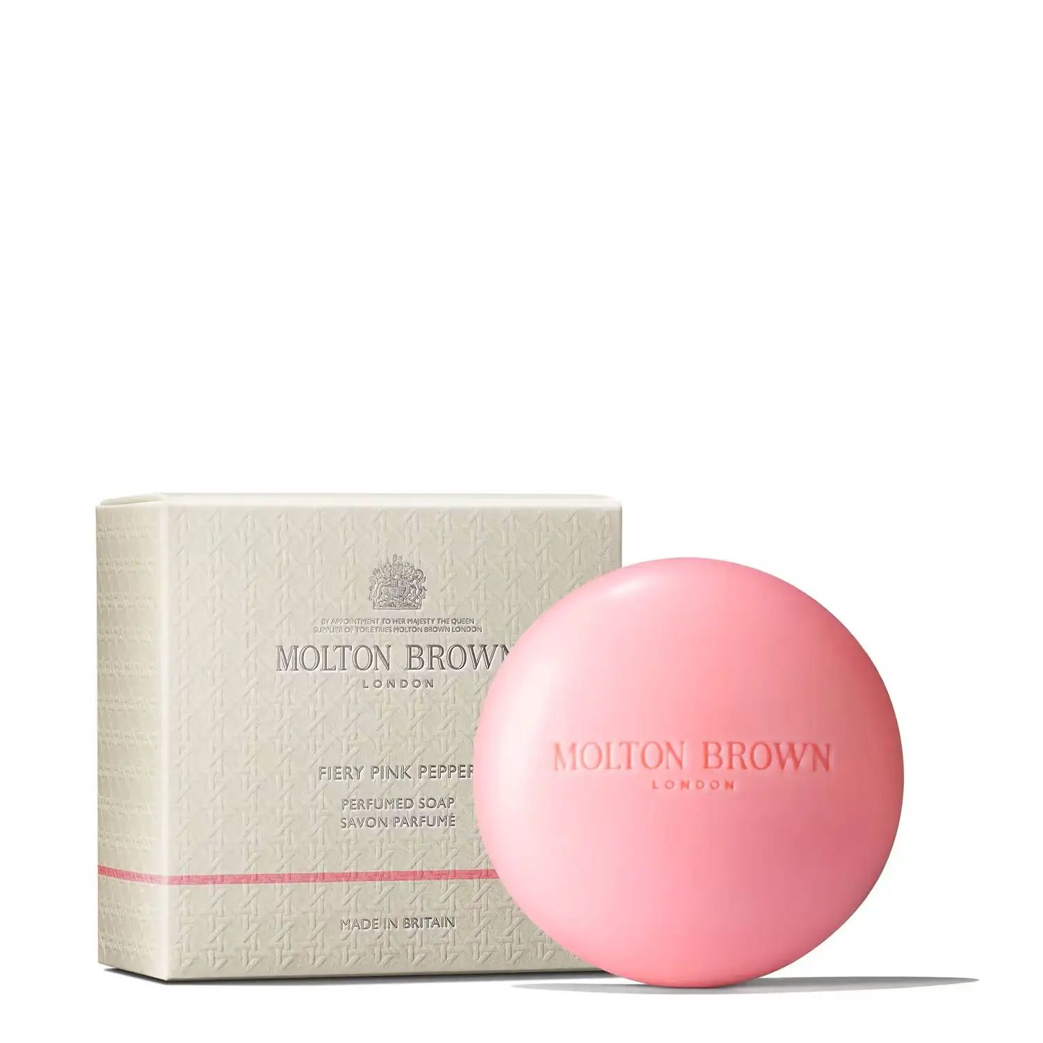 Твердое мыло для рук Molton Brown Fiery Pink Pepper Perfumed Soap 150g