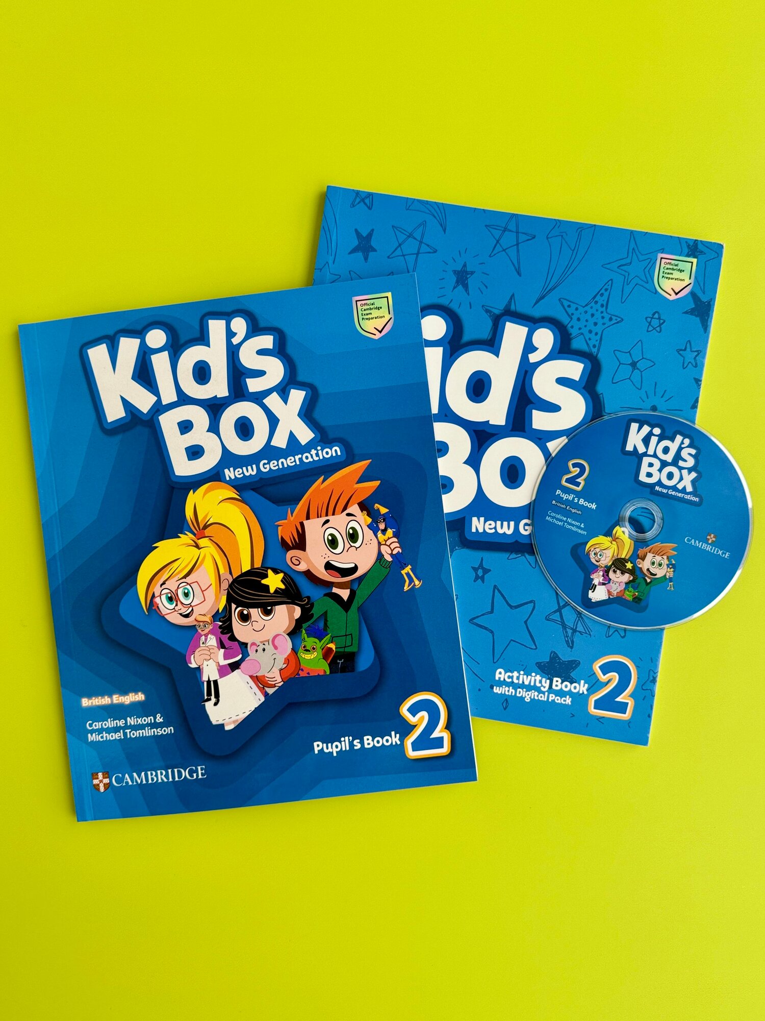 Kid's Box 2 New Generation Полный комплект Pipil's Book + Activity Book+ CD | Nixon Caroline