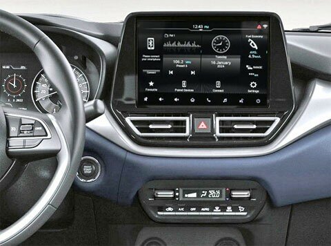 Incar RSZ-FC1113 | 9" переходная рамка Suzuki Baleno 2022+