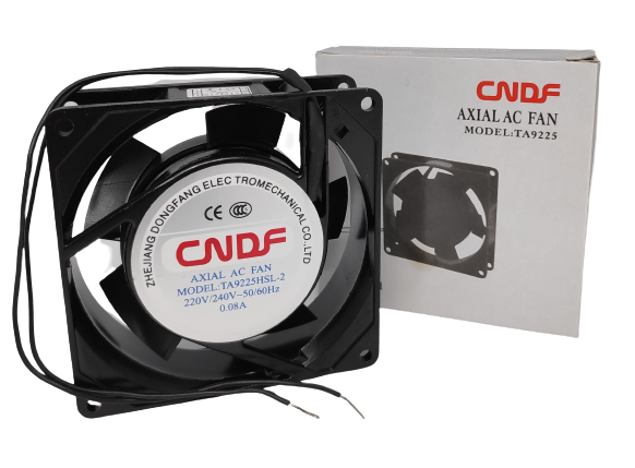 Вентилятор CNDF TA 9225HSL 220В 92х92х25 0.08A 16W 42.6м3/час 23dB