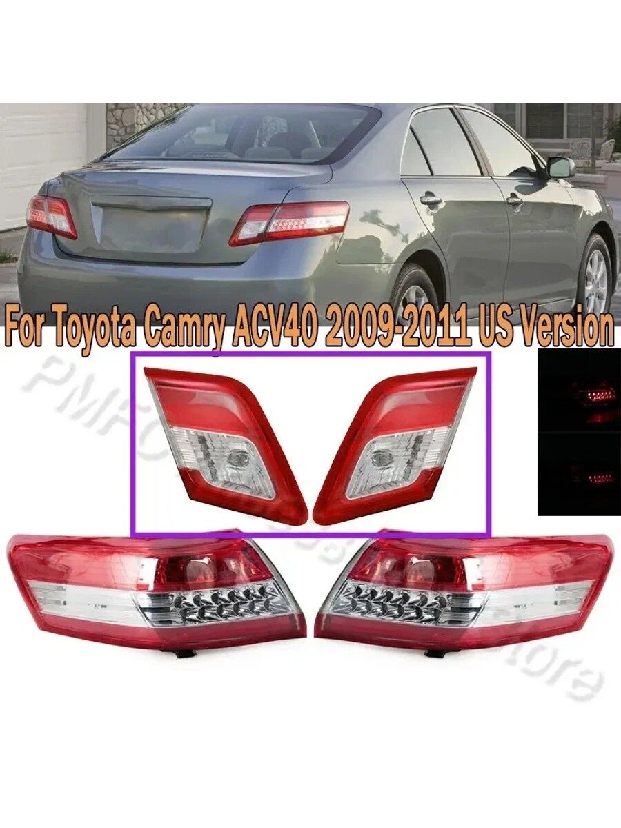 Фары автомобильные, 2 шт, арт. Toyota Camry ACV40 2009-2011 US Version Inside