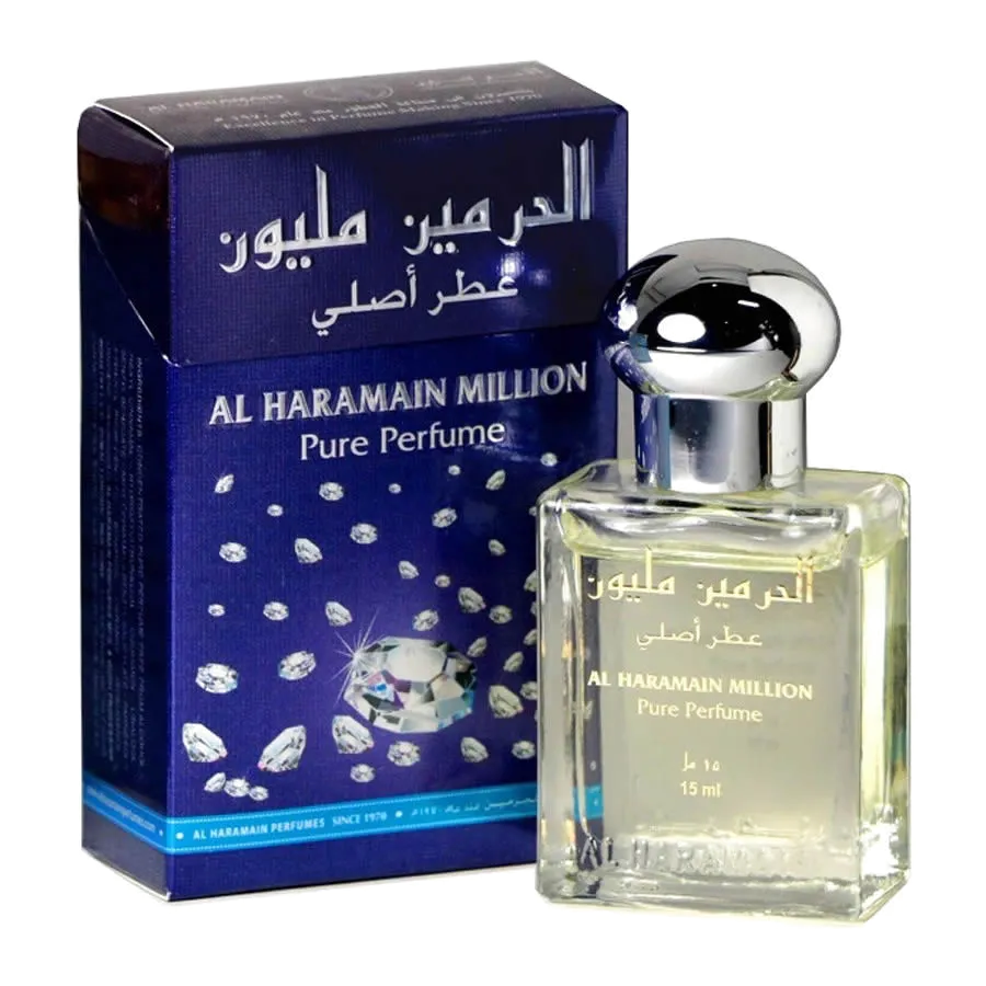 Аль Харамейн Миллион женские масляные духи 15 мл - масло Al Haramain Million