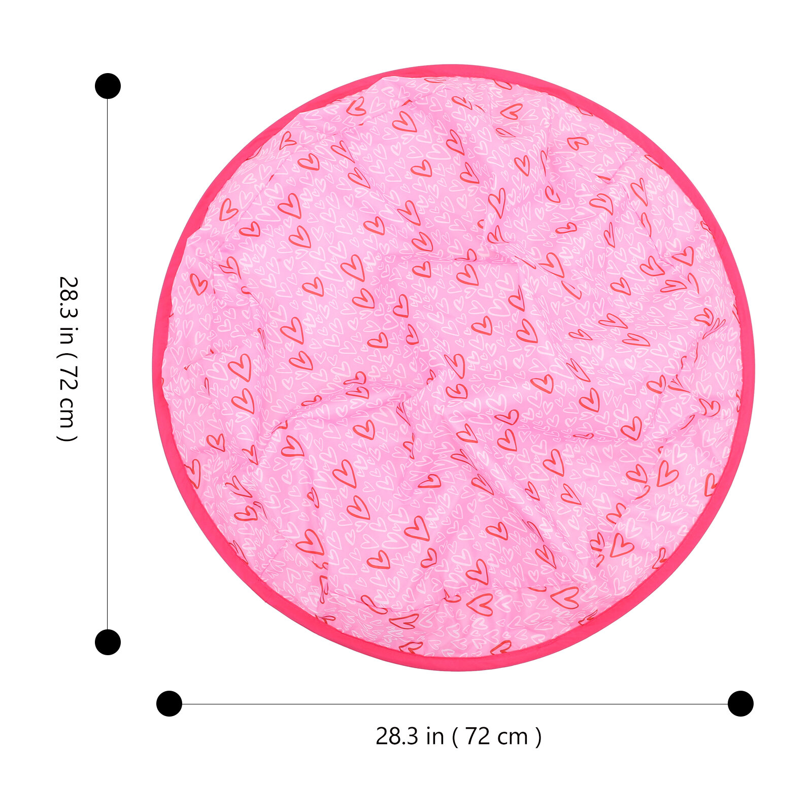 Интерактивная Игрушка Для Кошек Игральная Доска Розового Цвета 72.00X72.00X10.00Cm