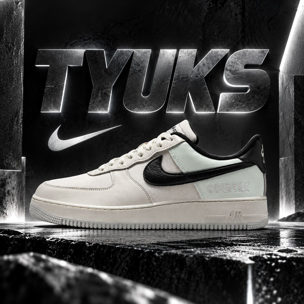 Кроссовки NIKE Nike Air Force 1 GORE-TEX Phantom