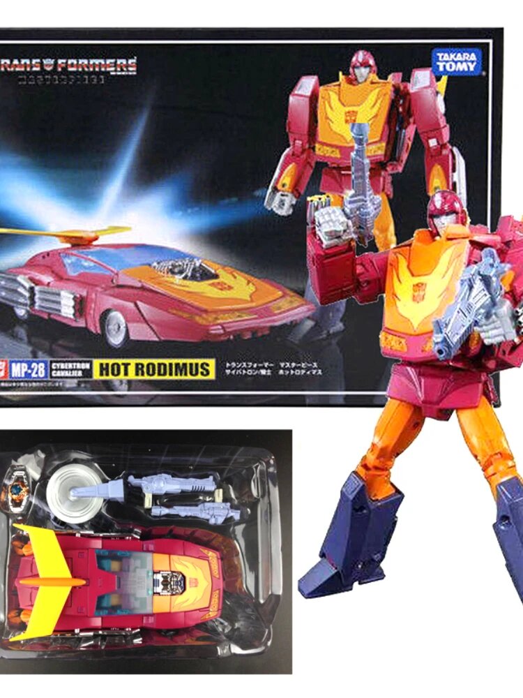 MasterPiece Transformation KO MP-28 MP28 Hot Rod G1 Series Версия Коллекция фигурок Робот Подарки Игрушки