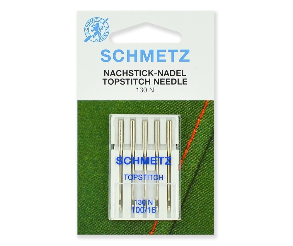 Иглы SCHMETZ Топ Стич 130N NM №100, 5 шт