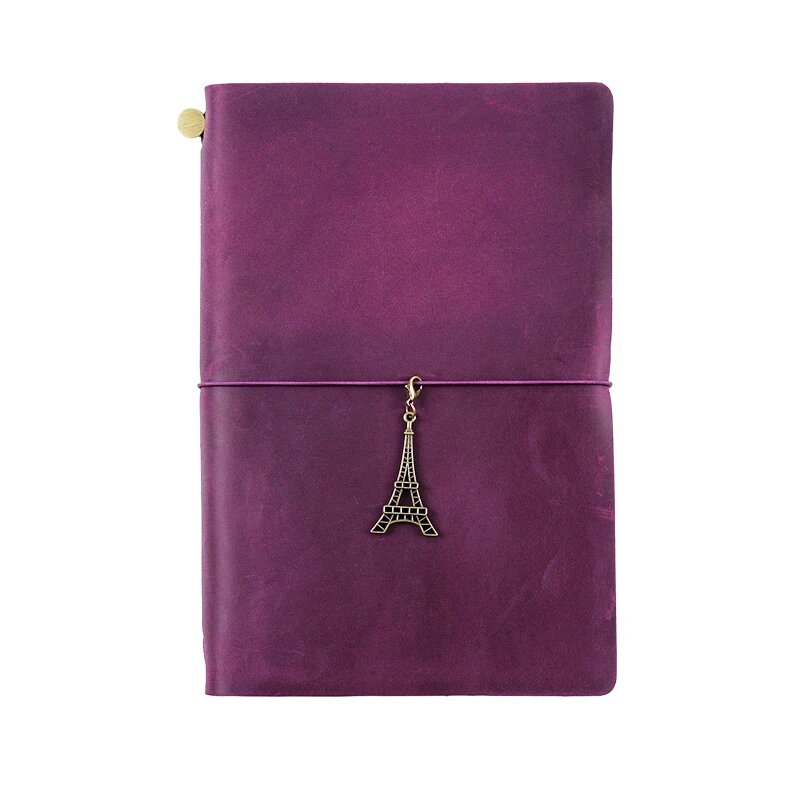 Блокнот Fromthenon из воловьей кожи A5 A5 Purple