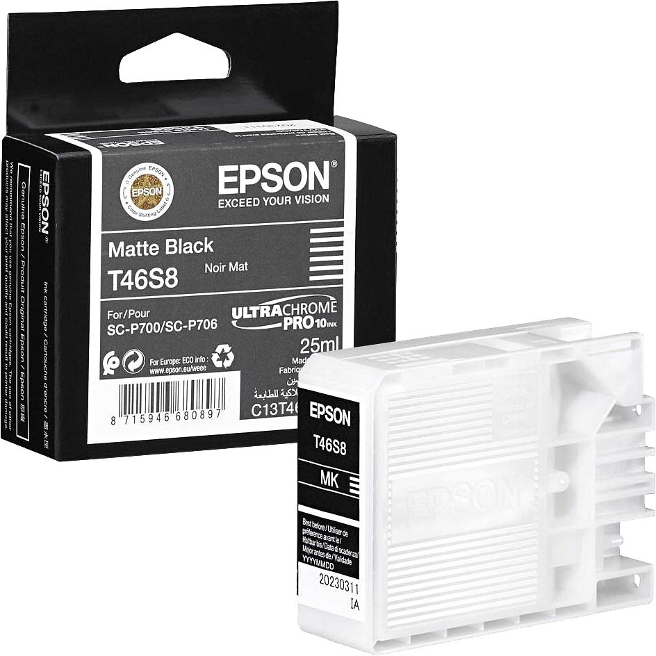 Картридж для струйного принтера EPSON T46S8 Matte Black (C13T46S800)