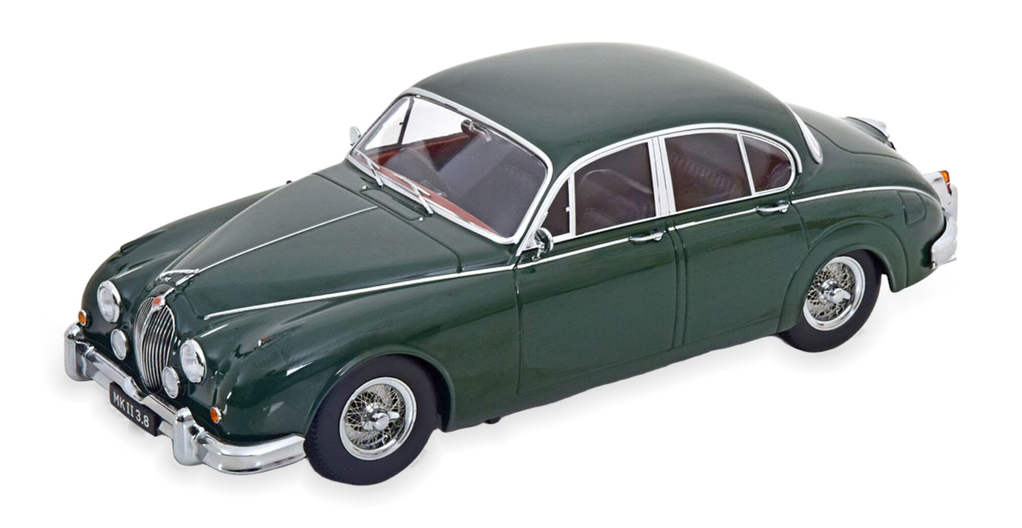 Модель коллекционная KK-SCALE Jaguar mk ii 3.8 rhd 1959 darkgreen