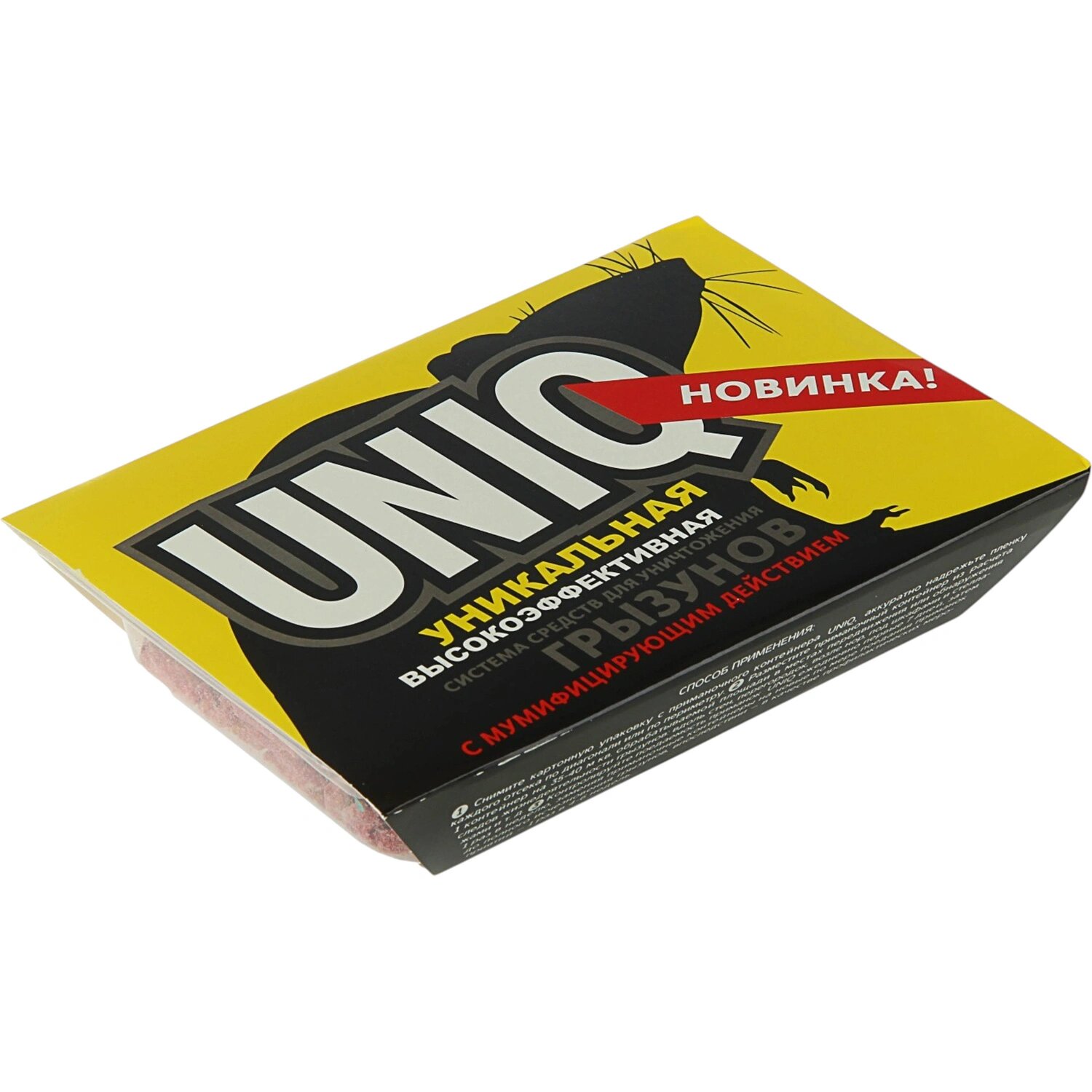 Uniq Средство от грызунов Uniq гель 150 г/гранулы 100 г