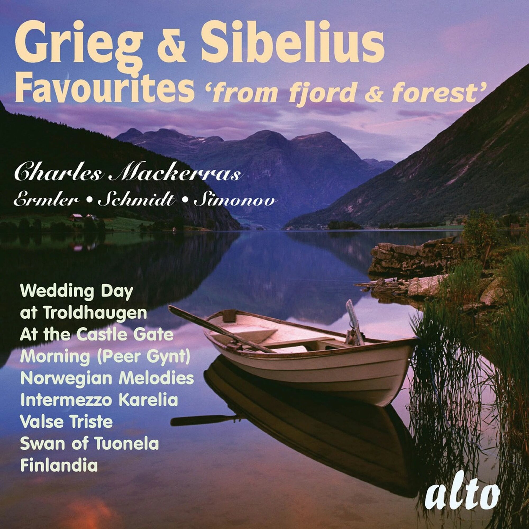 CD Диск Charles Mackerras - Grieg & Sibelius: Favourites 'From Fjord And Forest' (CD) 2012, Jewel