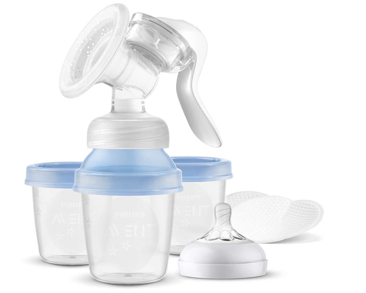 Молокоотсос Philips Avent Natural Motion SCF430/13, ручной