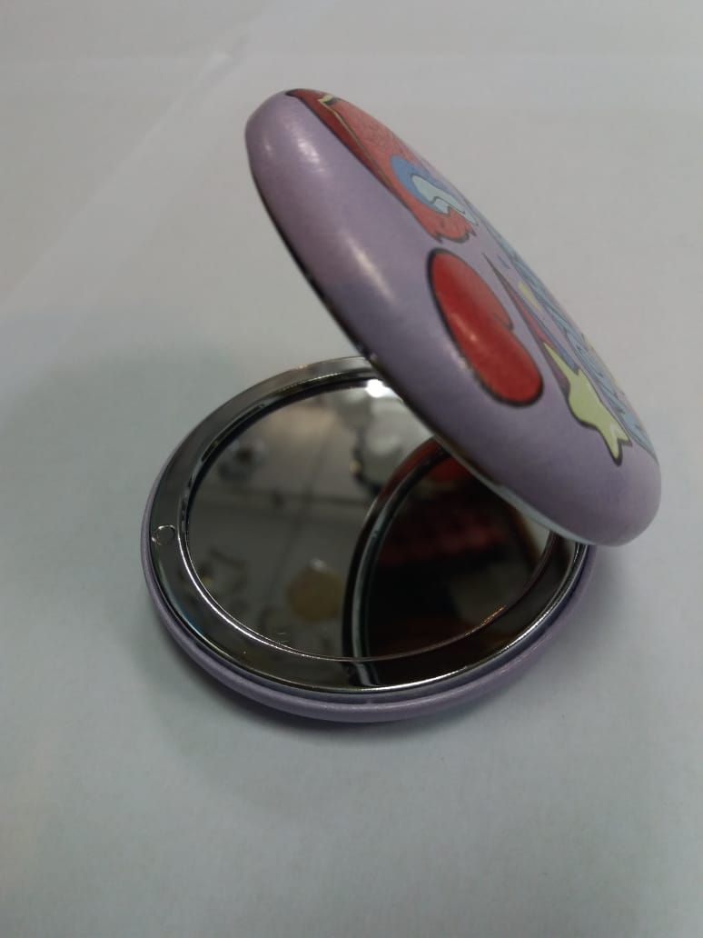 Зеркало Зеркало карманное, 7.5 см х 2 см, 1 шт